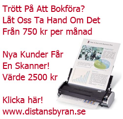 Distansbyrån bokföring