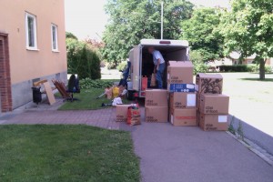 Hur man komprimerar en lägenhet